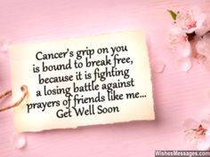 ... prayers of friends like me... Get well soon. via WishesMessages.com