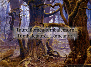 Treebeard, The Two Towers, Book III, TreebeardQuenya strung together ...