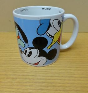 ... -Store-Jumbo-Character-Sayings-Mug-w-Mickey-Donald-Goofy-Pluto-Minnie