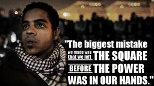 Quote: Ahmed Hassan – The Square