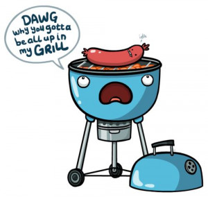 Funny Gansta BBQ