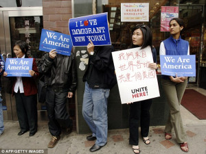 Going strong: The study also found that immigrants own 18 per cent of ...