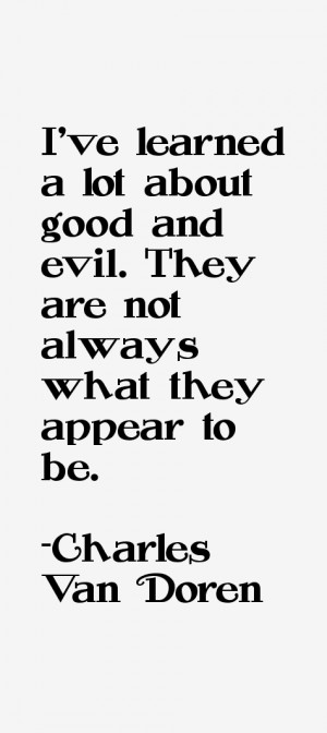 Charles Van Doren Quotes amp Sayings