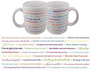 Famous Bible Quotes Coffee Mug