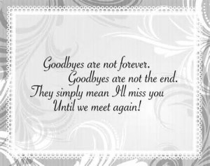 Farewell Quotes