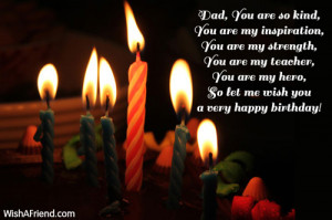 Birthday Quotes For My Father In Law ~ Dad Birthday Messages