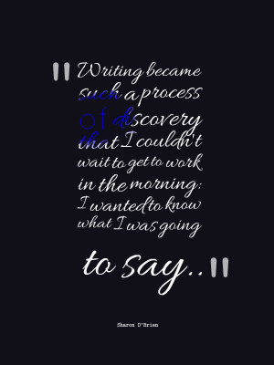 quotes and sayings about writing