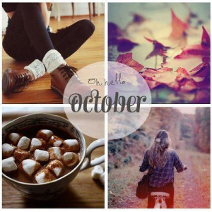Oh Hello October quotes months october