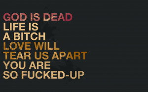 text quotes typography joy division friedrich nietzsche nietzsche ...