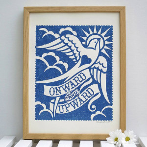 Onward And Upward' Print