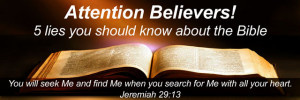 attention believers 5 lies you should know about the bible lie 1 jesus ...