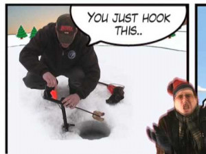 funny ice fishing quotes
