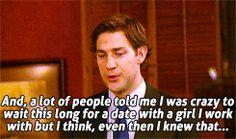 Jim Halpert Quotes About Pam