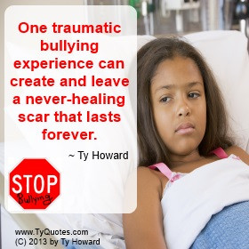 Ty Howard Quote on Anti Bullying
