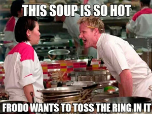 Funny Pictures | quotes | Gordon about hot soup
