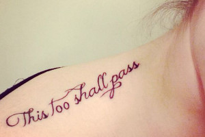 This Too Shall Pass With Birds