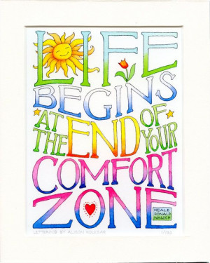 Inspirational quote lettered in ink and watercolor by AlisonsArt, $30 ...