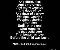 Single mother quotes - mother and child - parenting quotes ...