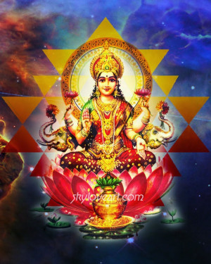 lakshmi is a hindu goddess representative of fortune light luck and ...