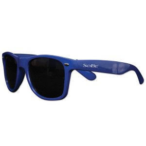 Customized Foldable Blues Brothers Style Glasses - Blue