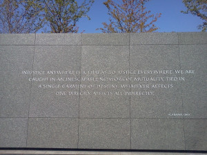 Quote Martin Luther King Jr Memorial #1