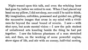 Mary Shelley’s preface to Frankenstein (1831)