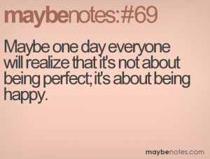 quotes about not being perfect