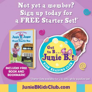 Junie B. Kids Reading Club – Free Starter Set!