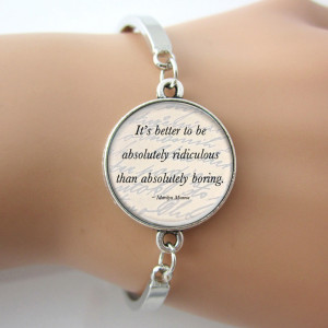 font-b-Quote-b-font-Bracelet-Word-Jewelry-Marilyn-Monroe-font-b-Quote ...
