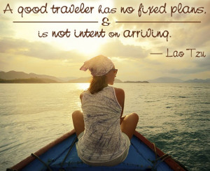 Taoism quote about a good traveler