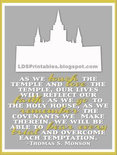 LDS Printables. temple. This would have gone along SOOO well with my ...