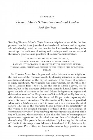 ebooks.cambridge.orgReading Thomas More's Utopia I