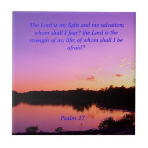 sunset sunrise psalm 27 bible verses tiles