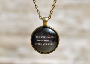 Game of Thrones Pendant Necklace or Keychain: Book Quote Ser Jorah ...