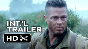 Brad Pitt Fury Movie Trailer
