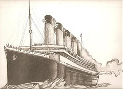 Pencil Drawing Ship Hawaii...