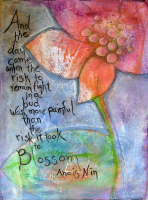 Whimsical+Inspirational+Quote+By+Anais+Nin+on+OOAK+by+KozmicArtz,+$85 ...