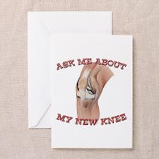 Knee Replacement Greeting Cards