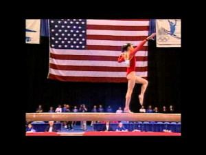 Amy Chow – Balance Beam – 2000 US Championships – Day 1