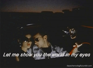 ... tagged depeche mode world in my eyes lyrics quote dave gahan david