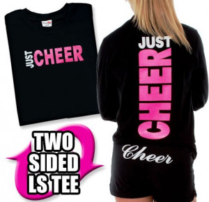 Once you have the basic cheerleading T-shirt concept down you can also ...