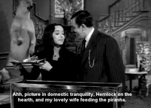 Morticia Addams Quotes Gomez and mort