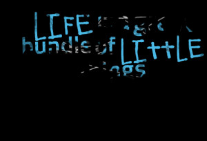 Appreciate The Little Things