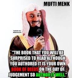 quote by mufti menk more islam posts ismail menk islam quotes reading ...