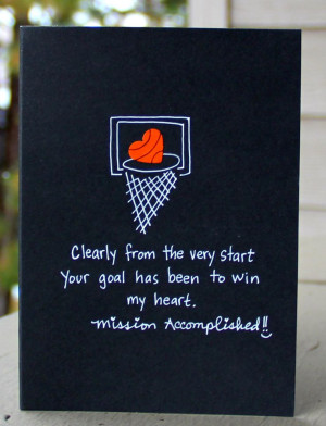 The Paper Hug Factory: MVP Basketball- Valentine's Day Card.