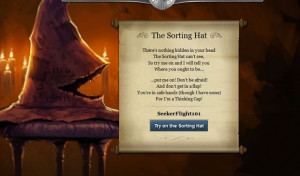 ... Results for: Harry Potter Sorting Hat House Quiz Thealmightygurucom