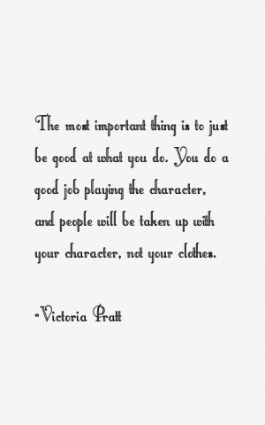 Victoria Pratt Quotes & Sayings