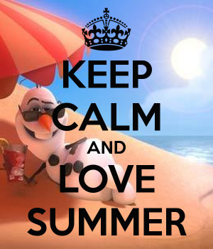 KEEP CALM AND LOVE SUMMER