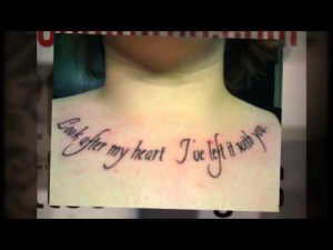 Related Pictures quote tattoos on collar bone for girls