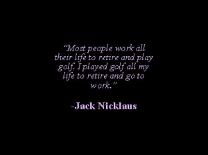 Jack Nicklaus #goldenbear